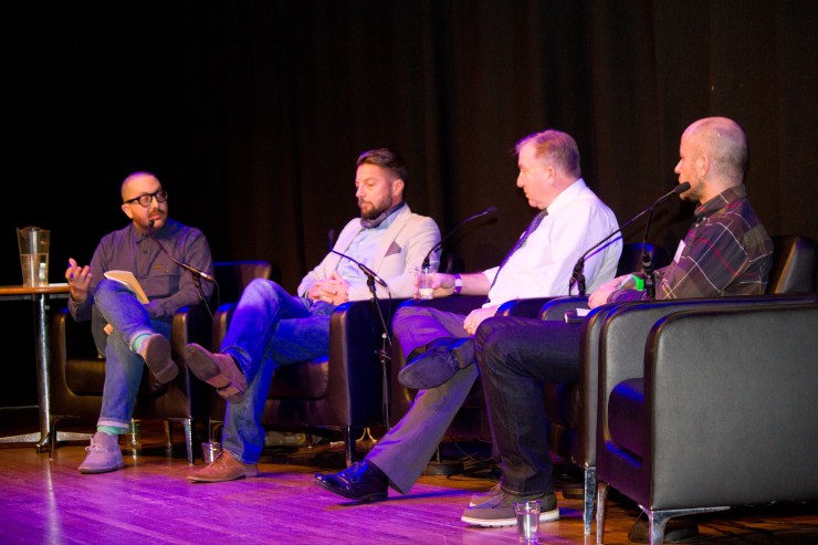 Rafael Schacter, Glynn Judd, Tom Fuller and Tom Oswald by Luana Kaderabek